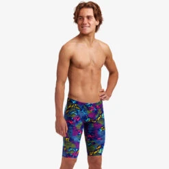 Funky Trunks - Oyster Saucy - Boys Training Jammers -Swim and Beyond funky trunks oyster saucy boys training jammers 6