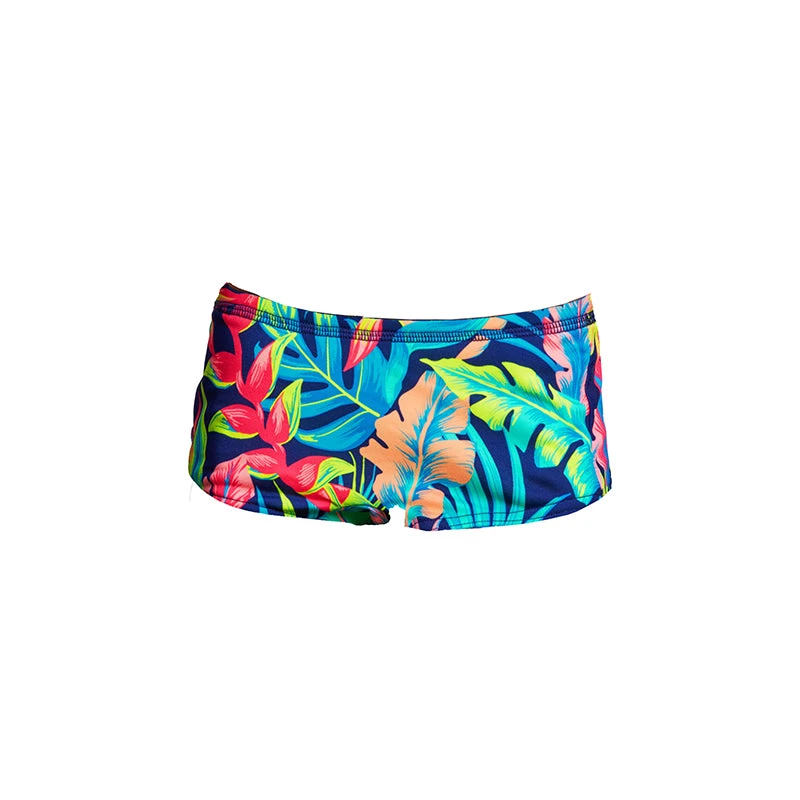 Funky Trunks - Palm Off - Toddler Boys Eco Printed Trunks 2 Funky Trunks - Palm Off - Toddler Boys Eco Printed Trunks - Image 2
