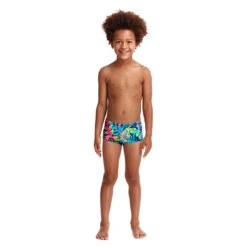 Funky Trunks - Palm Off - Toddler Boys Eco Printed Trunks 7 Funky Trunks - Palm Off - Toddler Boys Eco Printed Trunks -Swim and Beyond funky trunks palm off toddler boys eco printed trunks 4
