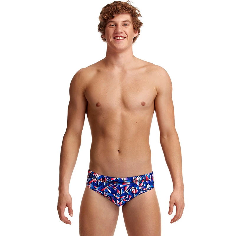 Funky Trunks - Pane In The Glass - Mens Classic Briefs 1 Funky Trunks - Pane In The Glass - Mens Classic Briefs