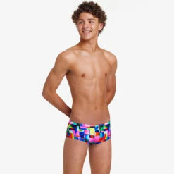 Funky Trunks - Patch Panels - Boys Sidewinder Trunks -Swim and Beyond funky trunks patch panels boys sidewinder trunks 4