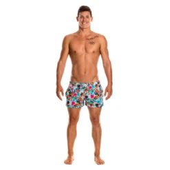 Funky Trunks - Pic Mix Mens Shorty Shorts Short -Swim and Beyond funky trunks pic mix mens shorty shorts short 4