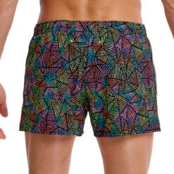 Funky Trunks - Poison Pop Mens Shorty Shorts Short -Swim and Beyond funky trunks poison pop mens shorty shorts short 6