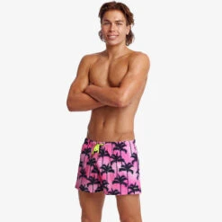 Funky Trunks - Pop Palms - Mens Shorty Shorts Short 10 Funky Trunks - Pop Palms - Mens Shorty Shorts Short -Swim and Beyond funky trunks pop palms mens shorty shorts short 4