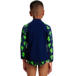 Funky Trunks - Prickly Pete - Toddler Boys Zippy Rash Vest 7 Funky Trunks - Prickly Pete - Toddler Boys Zippy Rash Vest -Swim and Beyond funky trunks prickly pete toddler boys zippy rash vest 3