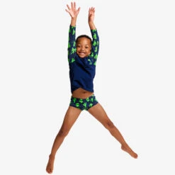 Funky Trunks - Prickly Pete - Toddler Boys Zippy Rash Vest 9 Funky Trunks - Prickly Pete - Toddler Boys Zippy Rash Vest -Swim and Beyond funky trunks prickly pete toddler boys zippy rash vest 5