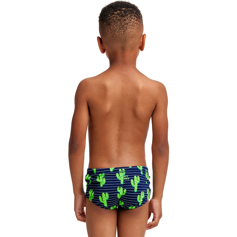 Funky Trunks - Prickly Pete - Toddlers Boys Printed Trunks 3 Funky Trunks - Prickly Pete - Toddlers Boys Printed Trunks - Image 3