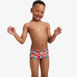 Funky Trunks - Pride Power - Toddler Boys Printed Trunks -Swim and Beyond funky trunks pride power toddler boys printed trunks 3