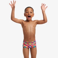 Funky Trunks - Pride Power - Toddler Boys Printed Trunks -Swim and Beyond funky trunks pride power toddler boys printed trunks 4