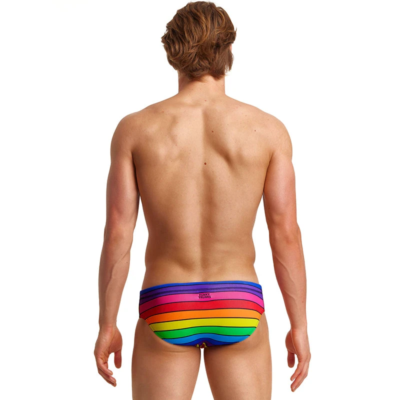 Funky Trunks - Rainbow Racer - Men's Classic Briefs 2 Funky Trunks - Rainbow Racer - Men's Classic Briefs - Image 2