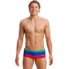 Funky Trunks - Rainbow Racer - Mens Sidewinder Trunks