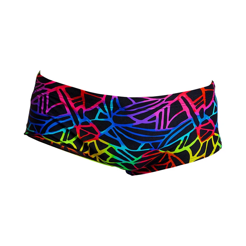 Funky Trunks - Rainbow Web - Mens Sidewinder Trunks 2 Funky Trunks - Rainbow Web - Mens Sidewinder Trunks - Image 2