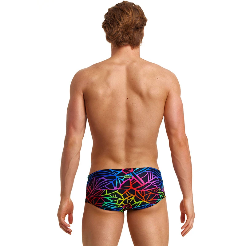 Funky Trunks - Rainbow Web - Mens Sidewinder Trunks 3 Funky Trunks - Rainbow Web - Mens Sidewinder Trunks - Image 3
