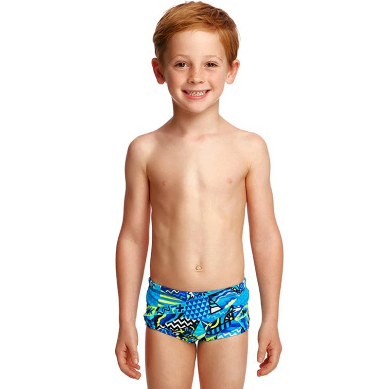 Funky Trunks - Rock Steady Toddler Boys Printed Trunk 1 Funky Trunks - Rock Steady Toddler Boys Printed Trunk