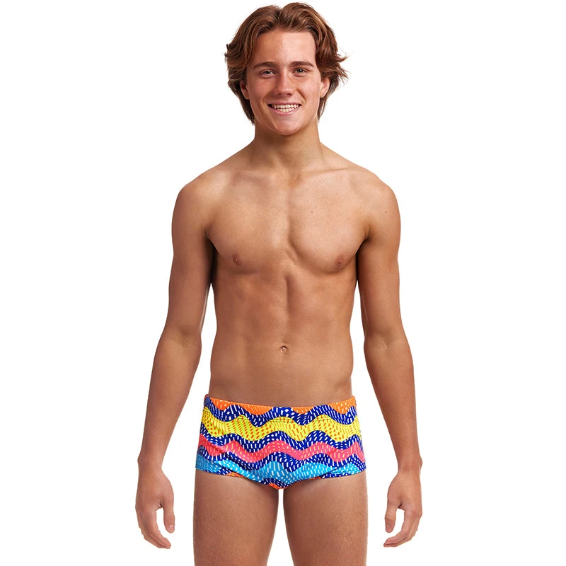Funky Trunks - Rocky Wave - Boys Sidewinder Trunks 1 Funky Trunks - Rocky Wave - Boys Sidewinder Trunks