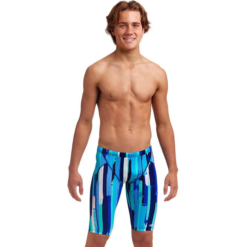 Funky Trunks - Roller Paint - Boys Training Jammers 1 Funky Trunks - Roller Paint - Boys Training Jammers