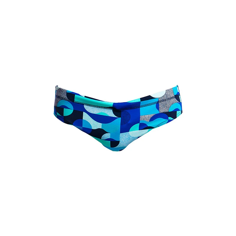 Funky Trunks - Sea Spray Mens Classic Briefs 2 Funky Trunks - Sea Spray Mens Classic Briefs - Image 2