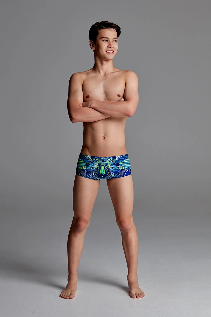 Funky Trunks - Sea Wolf Boys Classic Trunks 4 Funky Trunks - Sea Wolf Boys Classic Trunks - Image 4