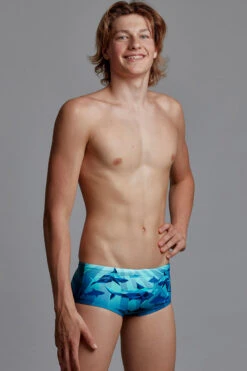 Funky Trunks - Shark Bay - Boys Sidewinder Trunks 10 Funky Trunks - Shark Bay - Boys Sidewinder Trunks -Swim and Beyond funky trunks shark bay boys sidewinder trunks 4