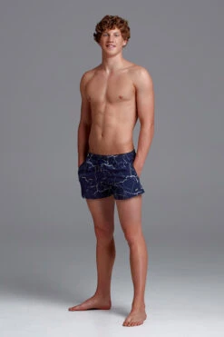 Funky Trunks - Silver Lining - Mens Shorty Shorts -Swim and Beyond funky trunks silver lining mens shorty shorts 4