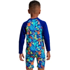 Funky Trunks - Slothed - Toddler Boys Go Jump Suit 6 Funky Trunks - Slothed - Toddler Boys Go Jump Suit -Swim and Beyond funky trunks slothed toddler boys go jump suit 3