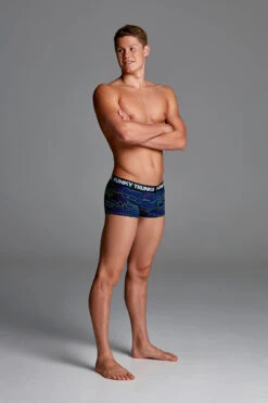 Funky Trunks - Sound System Mens Underwear Trunks 7 Funky Trunks - Sound System Mens Underwear Trunks -Swim and Beyond funky trunks sound system mens underwear trunks 4