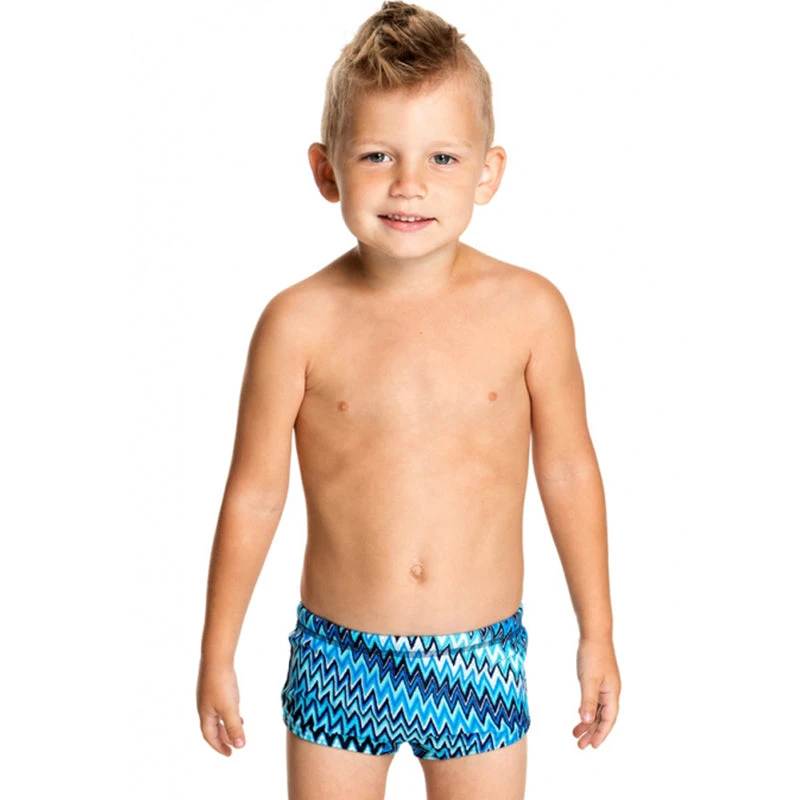 Funky Trunks - Static Blur Toddlers Boys Trunks 1 Funky Trunks - Static Blur Toddlers Boys Trunks