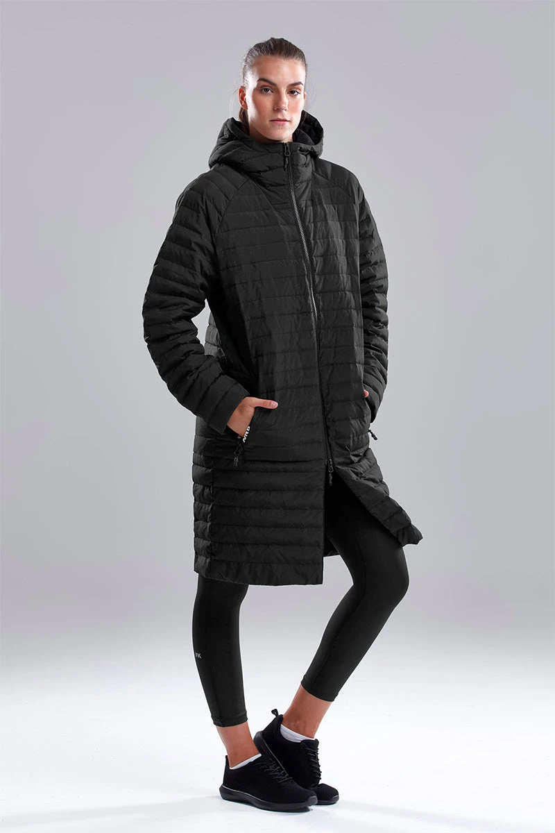 Funky Trunks - Still Black - Unisex Puff Daddy Deck Coat Jacket 6 Funky Trunks - Still Black - Unisex Puff Daddy Deck Coat Jacket - Image 6