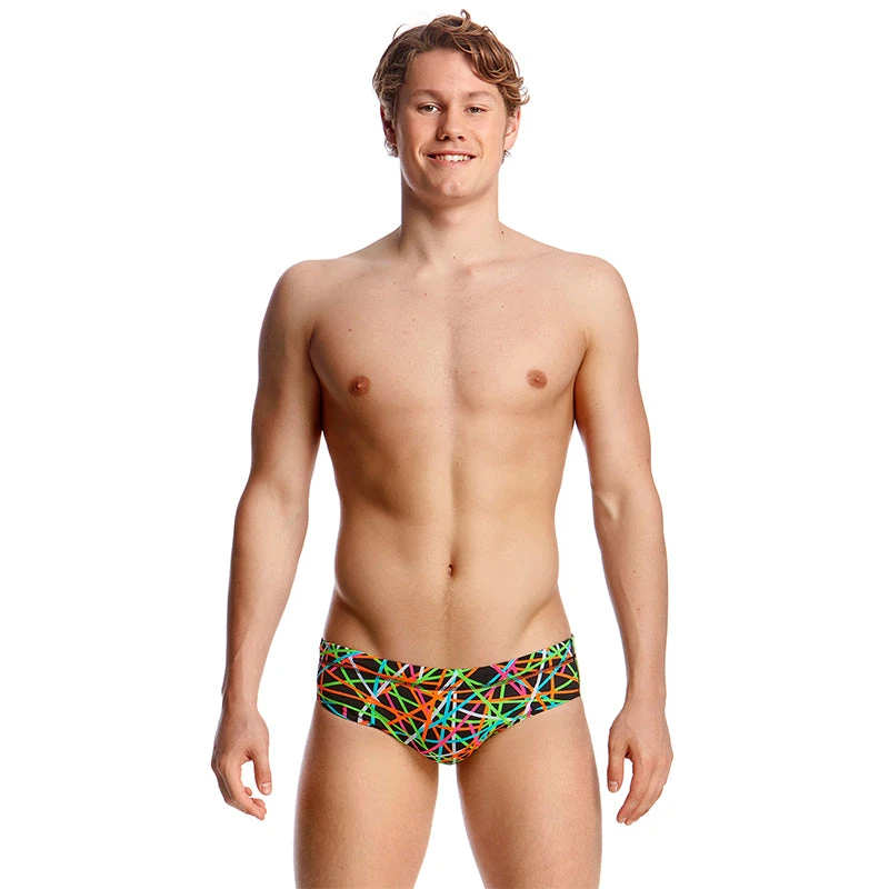 Funky Trunks - Strapped In Mens Classic Briefs 1 Funky Trunks - Strapped In Mens Classic Briefs
