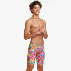 Funky Trunks - Stroke Rate - Boys Training Jammers -Swim and Beyond funky trunks stroke rate boys training jammers 6