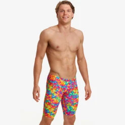 Funky Trunks - Stroke Rate - Mens Training Jammers -Swim and Beyond funky trunks stroke rate mens training jammers 5