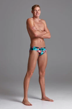 Funky Trunks - Sunset Strip - Mens Classic Briefs -Swim and Beyond funky trunks sunset strip mens classic briefs 5