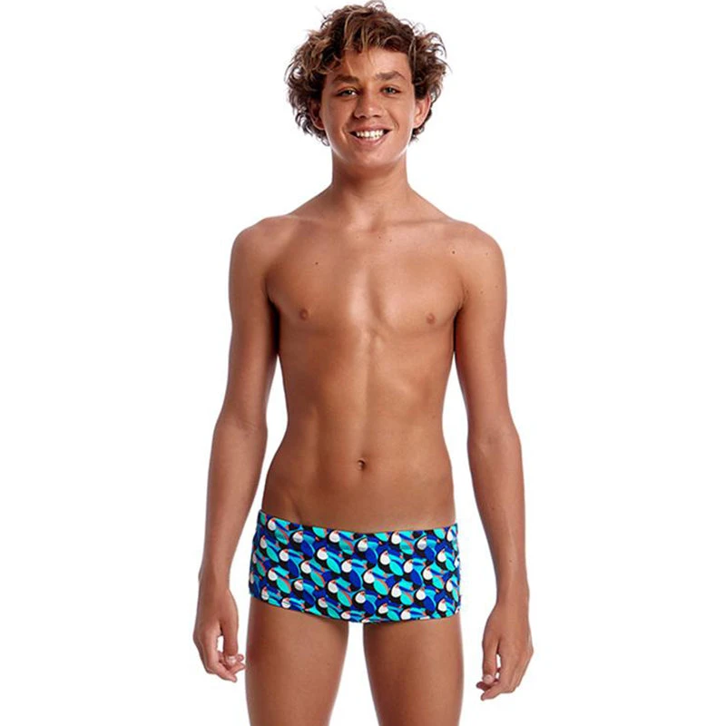 Funky Trunks - Touche - Boys Eco Classic Trunks 1 Funky Trunks - Touche - Boys Eco Classic Trunks