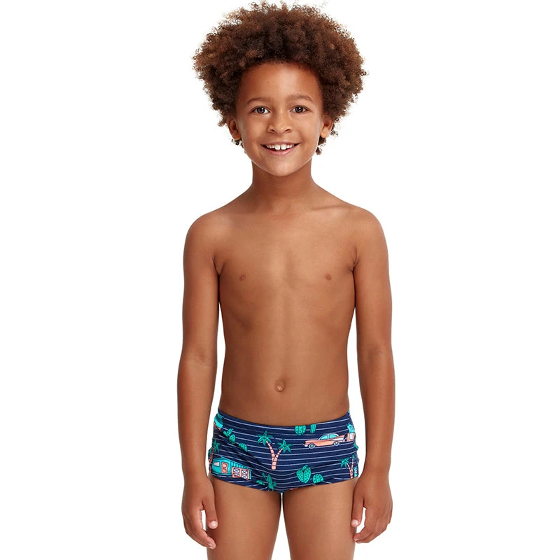Funky Trunks - Trailer Trash - Toddler Boys Eco Printed Trunks 1 Funky Trunks - Trailer Trash - Toddler Boys Eco Printed Trunks