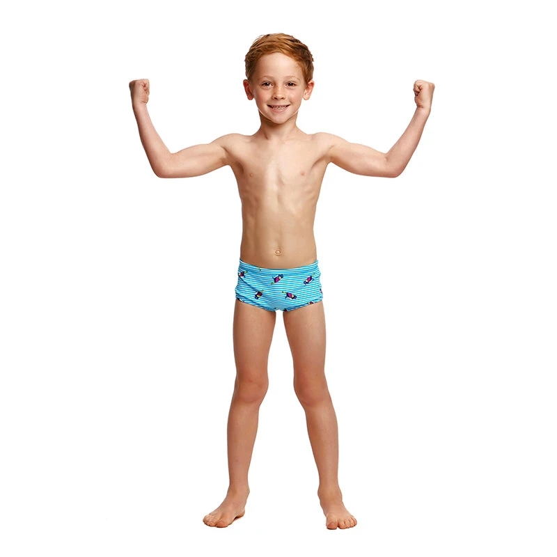 Funky Trunks - Tweety Tweet Toddler Boys Printed Trunk 5 Funky Trunks - Tweety Tweet Toddler Boys Printed Trunk - Image 5