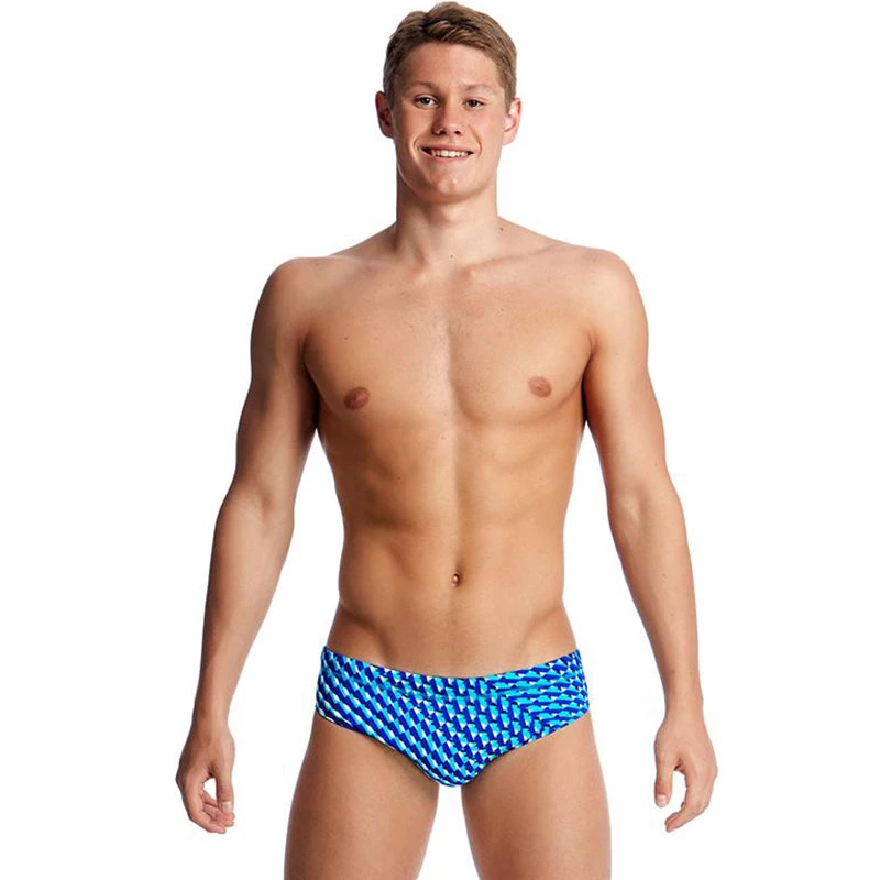 Funky Trunks - Vapour Scale Mens Classic Briefs 1 Funky Trunks - Vapour Scale Mens Classic Briefs
