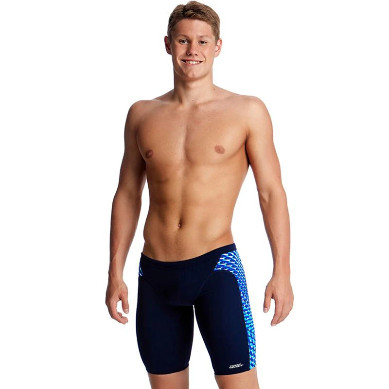 Funky Trunks - Vapour Scale Mens Training Jammers 1 Funky Trunks - Vapour Scale Mens Training Jammers