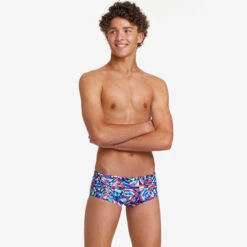 Funky Trunks - Video Star - Boys Sidewinder Trunks -Swim and Beyond funky trunks video star boys sidewinder trunks 3