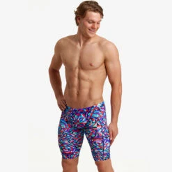 Funky Trunks - Video Star - Mens Training Jammers -Swim and Beyond funky trunks video star mens training jammers 4