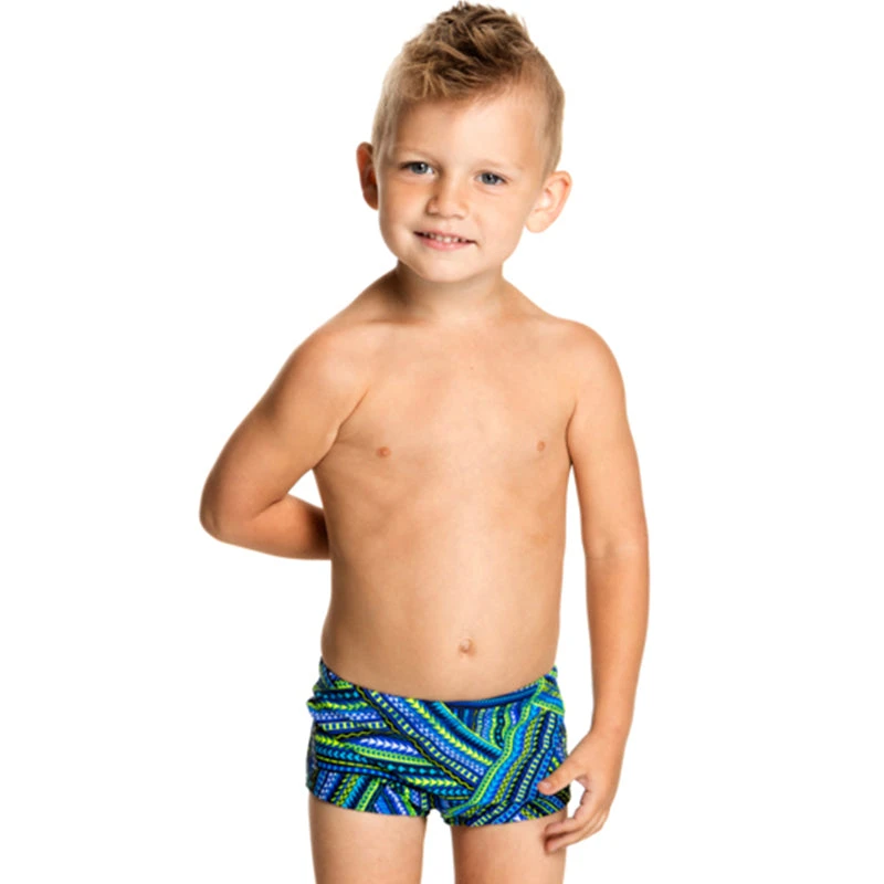 Funky Trunks - Water Warrior Toddlers Printed Trunks 1 Funky Trunks - Water Warrior Toddlers Printed Trunks