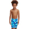 Funky Trunks - White Pointer - Toddler Boys Miniman Jammers