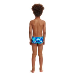 Funky Trunks - White Pointer - Toddler Boys Printed Trunks -Swim and Beyond funky trunks white pointer toddler boys printed trunks 3