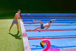 Funky Trunks - White Stripes Mens Shorty Shorts Short 11 Funky Trunks - White Stripes Mens Shorty Shorts Short -Swim and Beyond funky trunks white stripes mens shorty shorts short 6