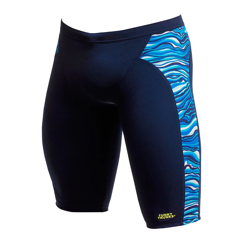 Funky Trunks - Wild Water - Mens Eco Training Jammers 2 Funky Trunks - Wild Water - Mens Eco Training Jammers - Image 2