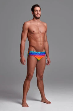 Funky Trunks - Wing It - Mens Classic Briefs -Swim and Beyond funky trunks wing it mens classic briefs 4
