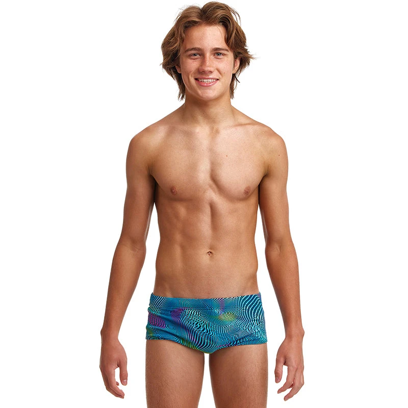 Funky Trunks - Wires Crossed - Boys Sidewinder Trunks 1 Funky Trunks - Wires Crossed - Boys Sidewinder Trunks