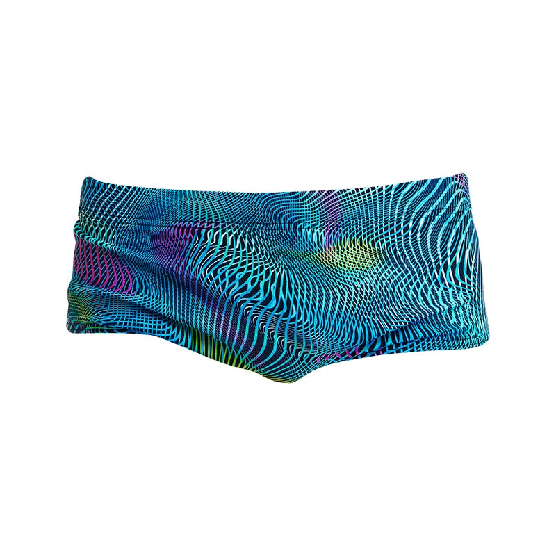 Funky Trunks - Wires Crossed - Boys Sidewinder Trunks 2 Funky Trunks - Wires Crossed - Boys Sidewinder Trunks - Image 2