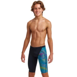 Funky Trunks - Wires Crossed - Boys Training Jammers 8 Funky Trunks - Wires Crossed - Boys Training Jammers -Swim and Beyond funky trunks wires crossed boys training jammers 4