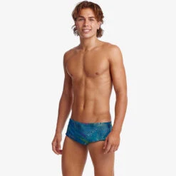 Funky Trunks - Wires Crossed - Mens Sidewinder Trunks -Swim and Beyond funky trunks wires crossed mens sidewinder trunks 4