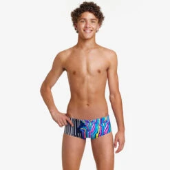 Funky Trunks - Zorse Code - Boys Sidewinder Trunks -Swim and Beyond funky trunks zorse code boys sidewinder trunks 4